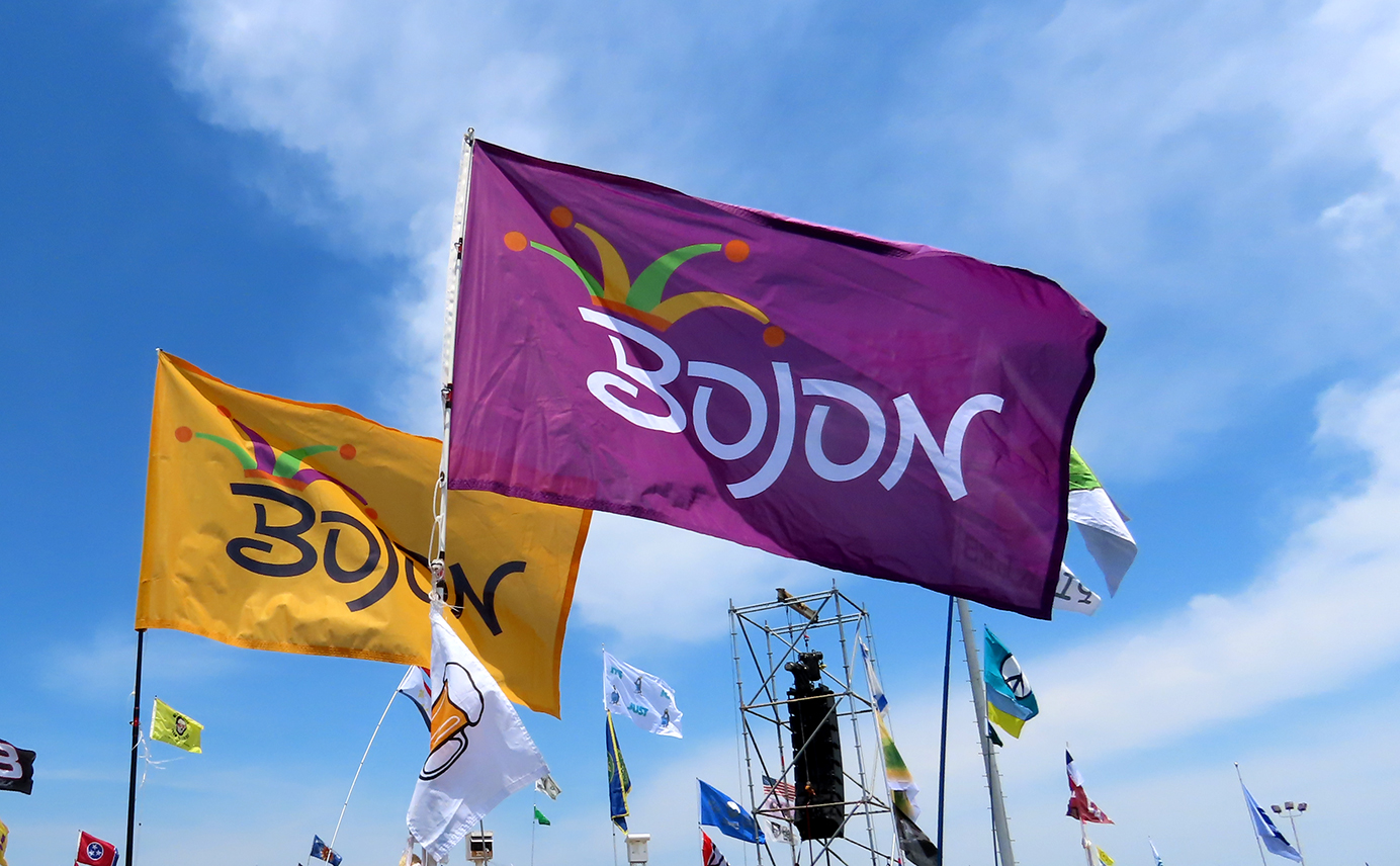 Image of — Bojon Flag (Purple)